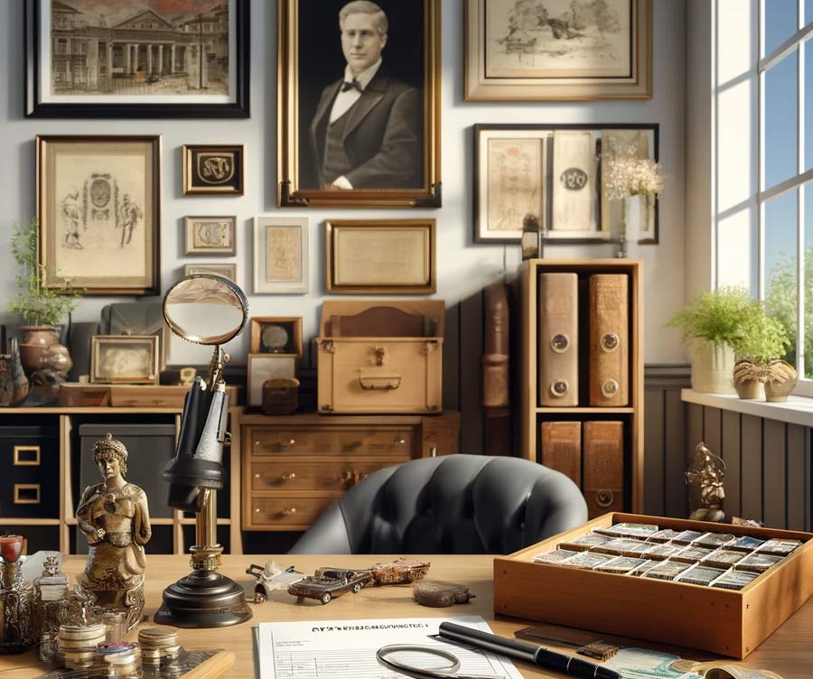 estate planning for art collections and collectibles wall of art